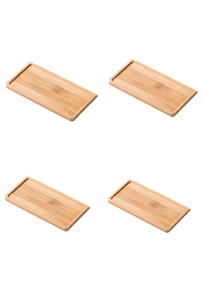 Choice L 4pcs Wooden pallet rectangular base water tray basin support round small chassis basin pad waterpr