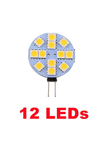 Choice حزمة 5 قطع أبيض دافئ 3000K 12 مصباح LED-2.4W 10/5 قطع 4.8W G4 مقبس 505...
