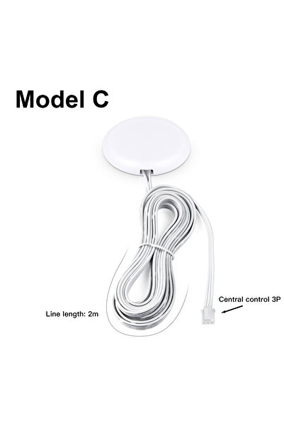 Choice4 Centralized Control 12V-24V Touch Dimmer Penetrable Wood Panel No Nee...