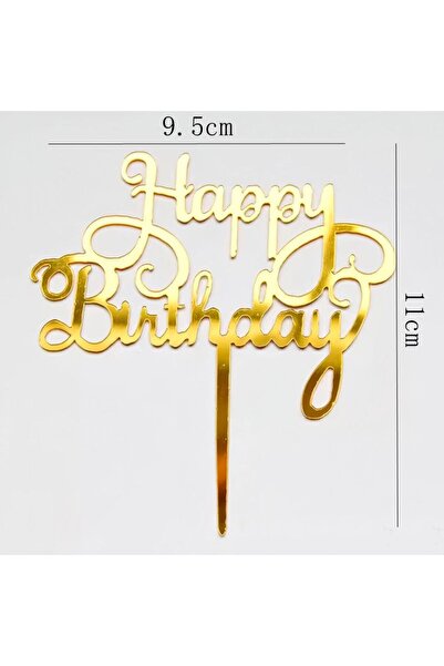 choice2 10Pcs A 10/20Pcs 14cm Happy Birthday Cake Topper Acrylic Letter Cake ...
