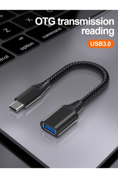 Choice 1 قطعة محول USB C إلى USB أسود 3.0 محول USB C OTG 10Gbps محول USB من النوع C إلى USB محول USB C إلى USB A