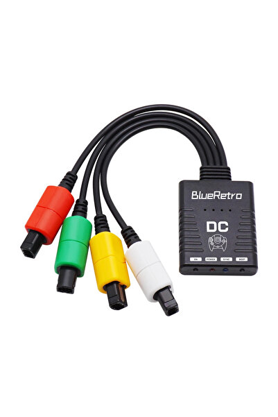 Choice محول التحكم اللاسلكي Black RetroScaler BlueRetro لجهاز SEGA DreamCast ...