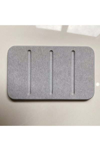 Choice صابونة رمادية من الطين الدياتومي وسادة سريعة الجفاف للحمام سطح عمل الح...