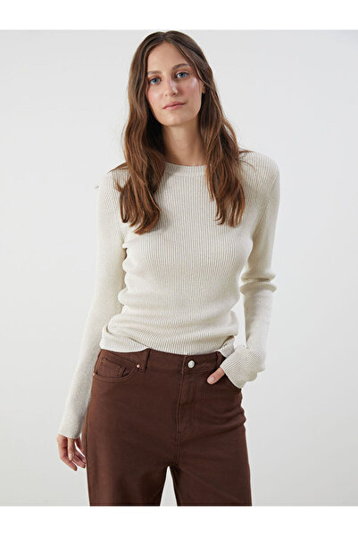 LC Waikiki Блестящи селекции от Shining Store | Дамски пуловер с V-образно деколте