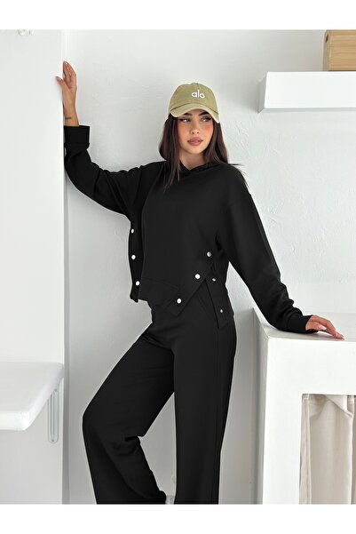 Slim'N Lift Σετ αθλητικής φόρμας Soft Touch Modal Fabric με κουκούλα Studs με λεπτομέρειες