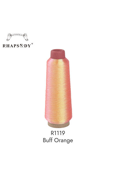 Choice R1119 برتقالي فاتح 2500M خيط قوس قزح لامع سوبر كاميليون خيط معدني 150D...