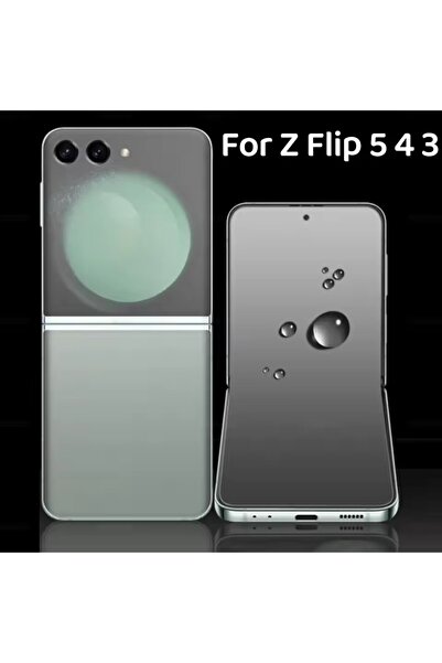 Choice1 3 قطع من فيلم هيدروجيل لهاتف Galaxy Z Flip 5، 3 قطع من فيلم جل الخصوص...