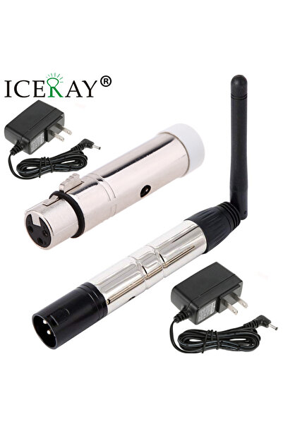 Choice مقبس الاتحاد الأوروبي Sliver 1T1R DMX512 جهاز تحكم لاسلكي ISM XLR جهاز...