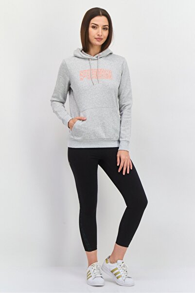 Puma Women Sportswear Fit Long Sleeves Outdoor Sweatshirt, Grey