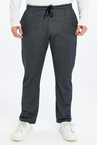defys Men's Regular Fit Trousers with Elastic Waist
