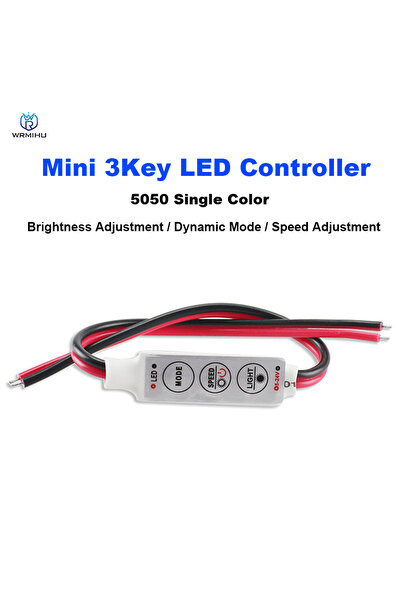 Choice 3 5 قطع DC5-24V مصباح LED صغير مع 3 مفاتيح للتحكم في الإضاءة ومحول ومف...