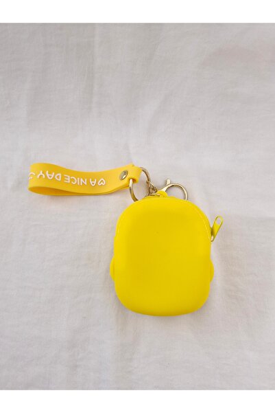 Beyaz Dükkan Silicone Wallet Bag Accessory with Minion Figure