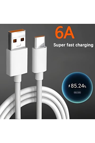 Choice كابل بيانات USB من النوع C إلى USB-A بطول 1.5 متر، أبيض، 6 أمبير، 120 ...