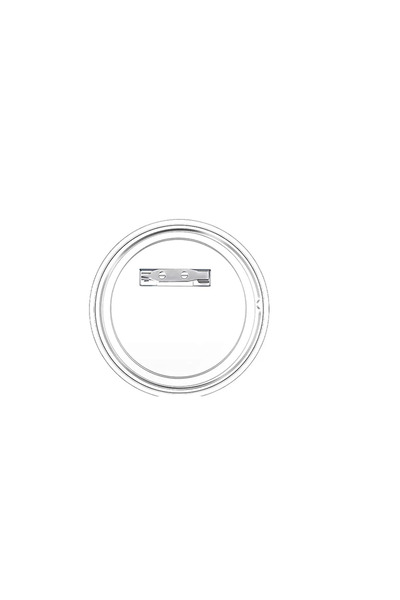 Choice 37 مم 10 قطع شارات أكريليك شفافة فارغة - دبابيس أزرار DIY للصور المخصص...