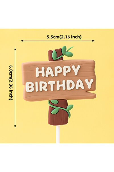 Choice8 الحجم كما هو موضح. زينة كعكة عيد ميلاد ريفية لحفلة على طراز المزرعة، ...