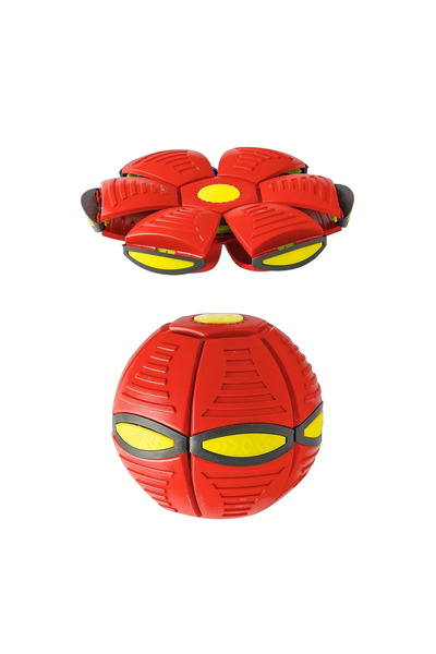 Choice الكرة المرتدة الحمراء على شكل طبق طائر هي لعبة متينة ومرنة وممتعة للكل...