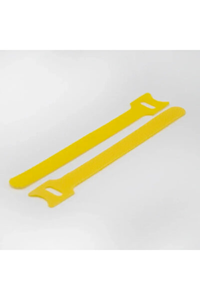 Choice 50 قطعة صفراء 50 قطعة أربطة كابلات قابلة لإعادة الاستخدام بأشرطة لاصقة...