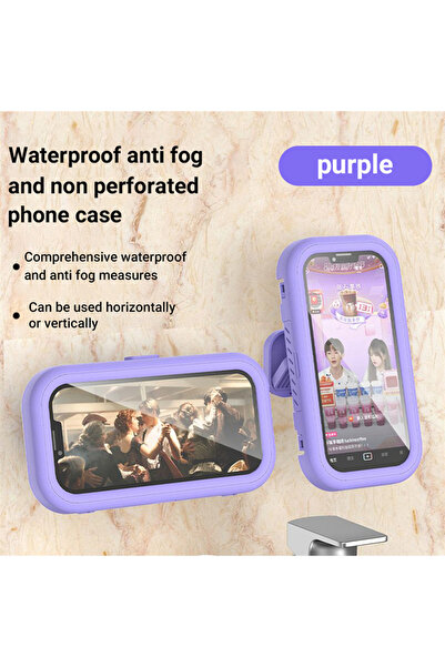 Choice XFDZ03408602 Waterproof Shower Phone Holder Rotation Angle Adjustable ...