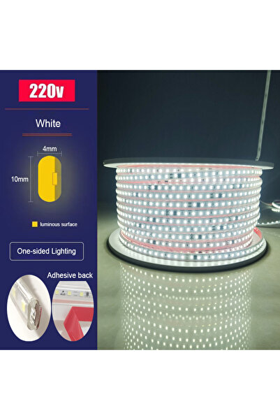 Choice شريط LED أبيض 20M 220V شريط LED مقاوم للماء شريط LED أبيض دافئ للغرفة ...