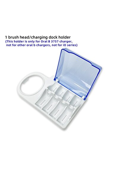 Choice حامل فرشاة أسنان كهربائية من النوع A بديل لـ Braun Oral B مع غطاء تخزين رأس الفرشاة و Ch