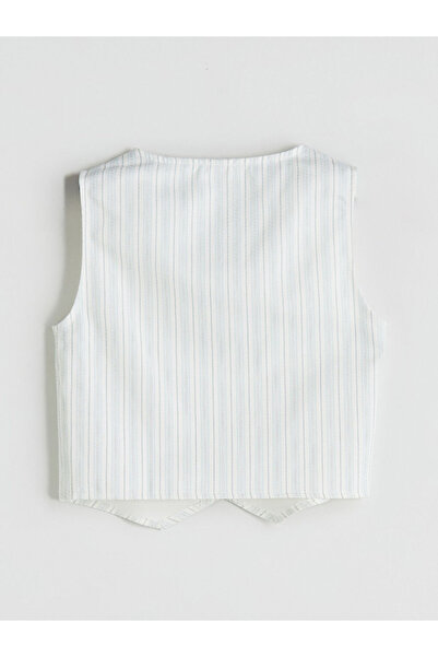 LC Waikiki Sparkling Choices from Shining Store | V-Neck Gabardine Girls' Classic Vest