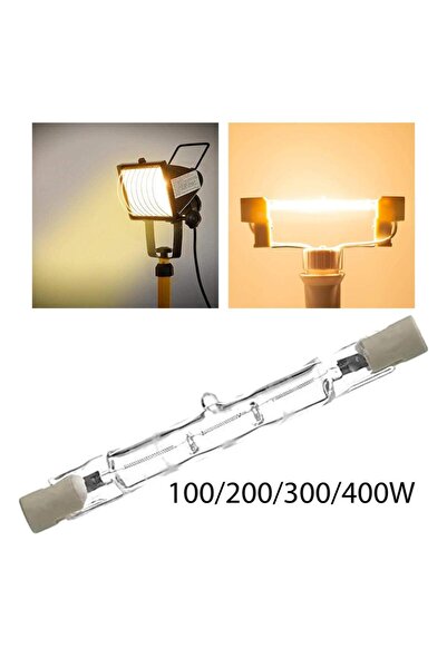 Choice 100W R7S مصباح هالوجين خطي من النوع J زاوية شعاع 360 درجة لخزانة السقف Lig