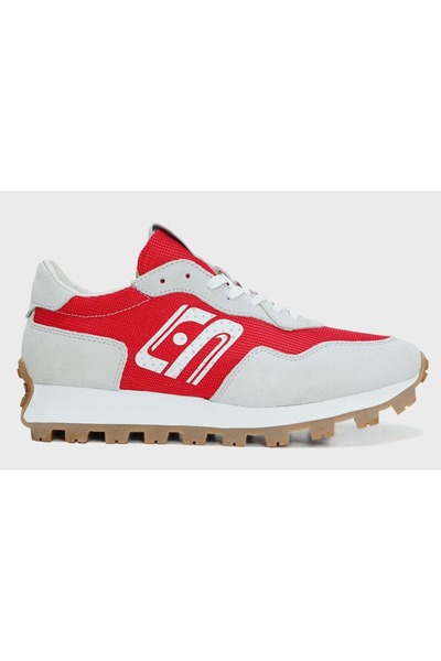 Lufian 111230203 Arthur Sneaker Men's Leather Casual Classic Shoes Red