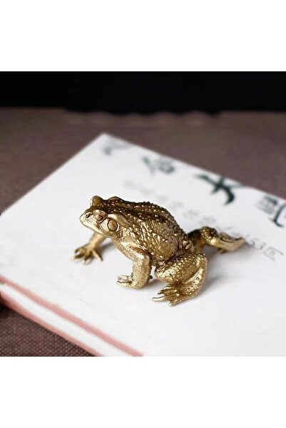 Choice 1 قطعة من النحاس الفنغ شوي جيب المال الضفدع الحظ النحاس الضفدع التمثال...