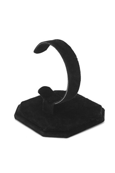 Choice black Velvet C-shaped Design Jewelry Bracelet Bracelet Watch Display S...