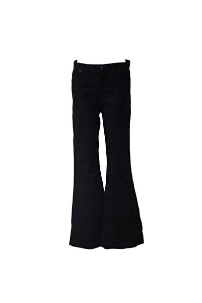 trender Μαύρο γυναικείο τζιν παντελόνι