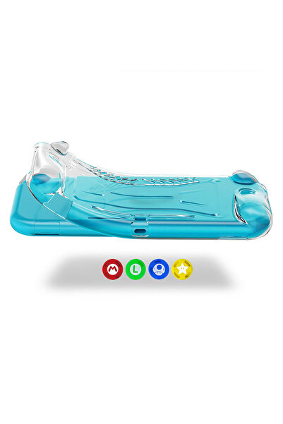 Choice غطاء واقي من مادة TPU ناعمة ومريحة ومانعة للانزلاق من Clear NS Lite لأ...