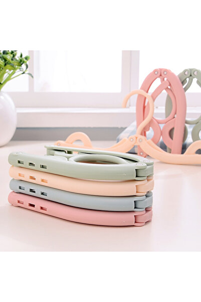 Choice 5 قطع متعددة 5 قطع/10 قطع شماعات ملابس محمولة قابلة للطي للسفر رف تعليق ملابس محمول متعدد