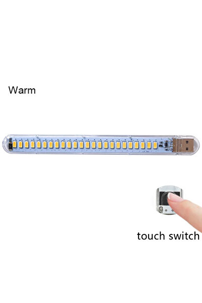Choice 1 قطعة 24 LED لمس دافئ صغير محمول USB LED ضوء الكتاب DC5V فائق السطوع ...