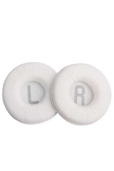 Choice وسادات أذن بيضاء بديلة وأغطية وسادات أذن وحزام رأس علوي لـ JBL Tune600BTNC T660NC T510BT T50