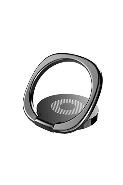 Choice حامل هاتف عالمي أسود على شكل حلقة إصبع للهاتف المحمول من Honor Plating...