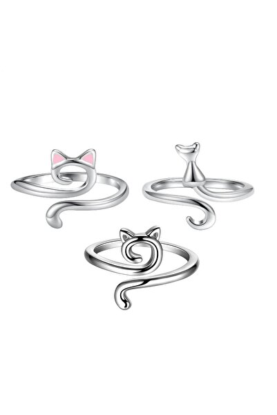 Choice كما هو موضح في الصورة: خاتم كروشيه 3 قطع خاتم كروشيه حلقي خاتم كروشيه ...