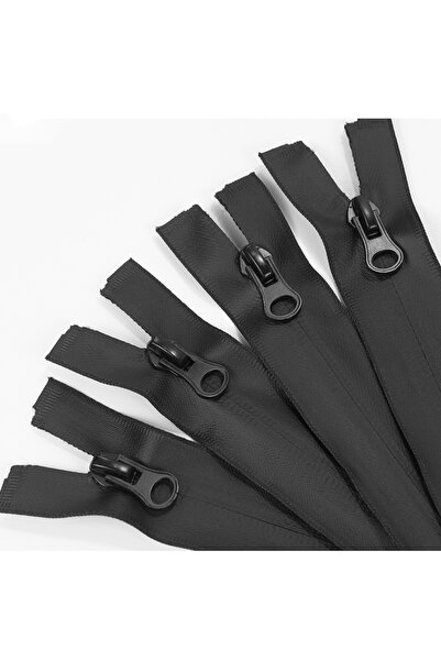 Choice6 40cm 5# black 5# Nylon Waterproof Zippers Black TPU DIY Sewing Jacket...