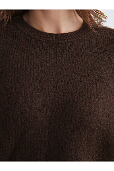 LC Waikiki Crew Neck Oversize Women's Knitwear Sweater