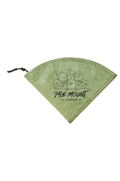 Choice1 منظم فلاتر القهوة المُعدّة يدويًا باللون الأخضر حقيبة تخزين ورقية مقا...