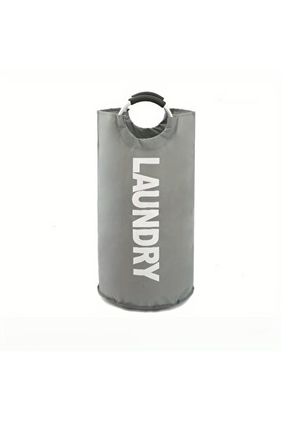 Choice سلة غسيل قماشية رمادية فاتحة 1 قطعة سعة 25.1 جالون مع مقابض مبطنة سلة ...