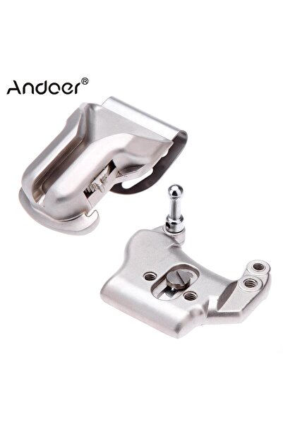 Choice حزام خصر كاميرا DSLR من سبائك الألومنيوم من Andoer باللون الفضي مزود ب...