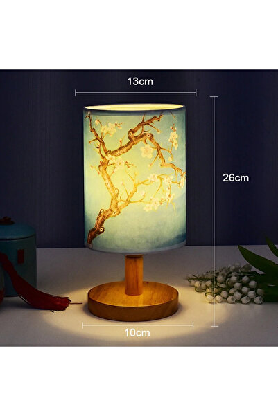 Choice إضاءة دافئة قابلة للتعتيم مصباح طاولة LED يعمل بواسطة USB زخرفة زهرة ا...