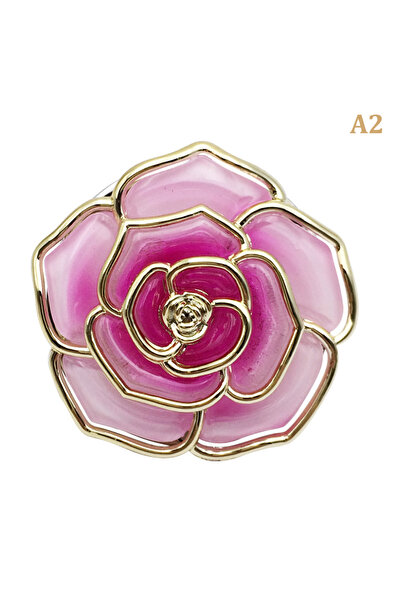 Choice A2 حقيبة طاولة قابلة للطي محمولة خطاف على شكل زهرة حامل شماعات دائري روز عتيق زخرفة خطاف