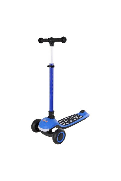 hak-iş oyuncak Dude 3 Tekerlekli Ayarlanabilir Direksiyonlu Çocuk Scooter - Mavi , 3+ Yaş , 50 Kg Kapasiteli