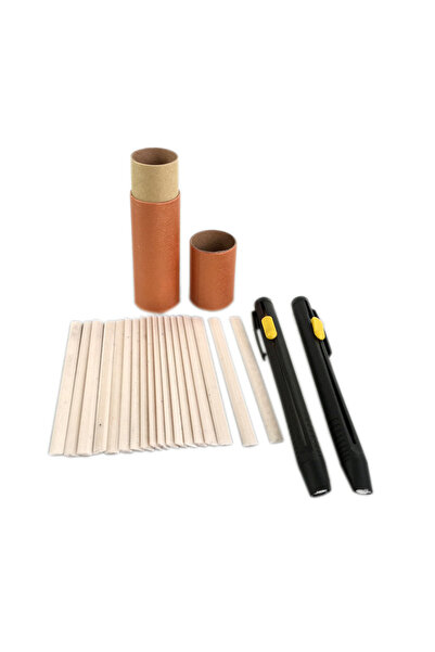 Choice قلمان و20 عبوة إعادة تعبئة، 20 قطعة من أقلام الطباشير غير المرئية من T...