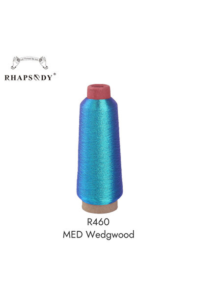 Choice R460 MED Wedgwood 2500M Super Chameleon Shining Rainbow Thread Metalli...