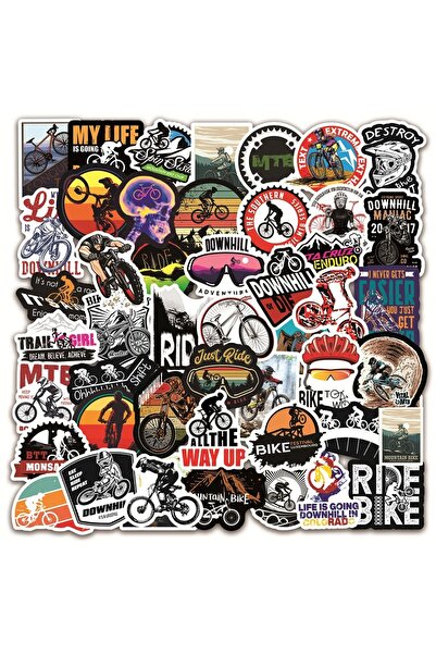 Choice 50 قطعة 10/30/50/100 قطعة ملصقات الدراجات الجبلية المقاومة للماء في ال...