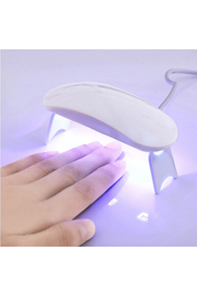 Choice مصباح تجفيف الأظافر Mini Usb 6W آلة محمولة 3 LED UV مصباح مانيكير الأظ...