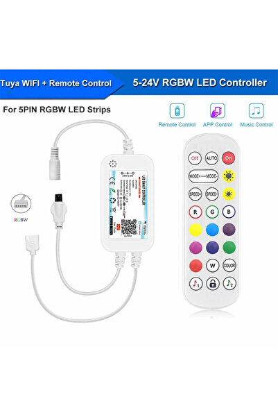 Choice RGBW مع جهاز تحكم LED Tuya WiFi عن بعد DW/CCT/RGB/RGBW جهاز تحكم عن بع...