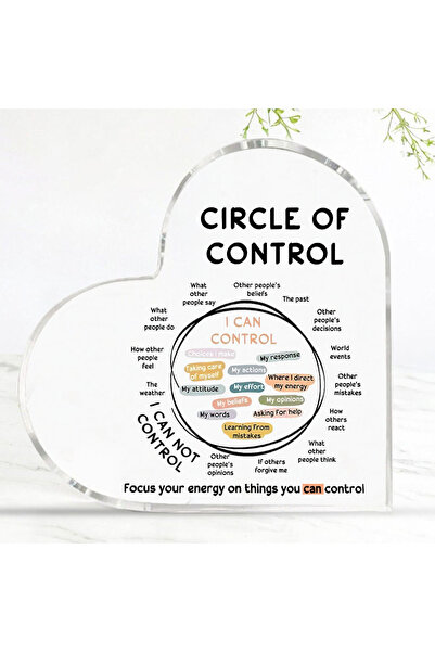 Choice دائرة أكريليك Q202 للتوعية بالصحة النفسية - طاقة فوس على العوامل القاب...